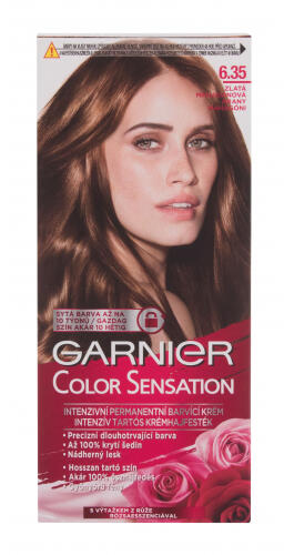 Garnier Color Sensation боя за коса 40 ml за жени 6, 35 Chic Orche Brown Бои  за коса, оцветители за коса Цени, оферти и мнения, списък с магазини,  евтино Garnier Color Sensation