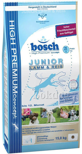 Junior Lamb & Rice 15 kg