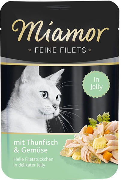 Feine Filets tuna & vegetables 100 g