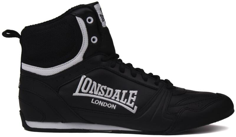 Lonsdale Обувки Lonsdale Boxing Boots - Black/White Боксови обувки Цени,  оферти и мнения, списък с магазини, евтино Lonsdale Обувки Lonsdale Boxing  Boots - Black/White