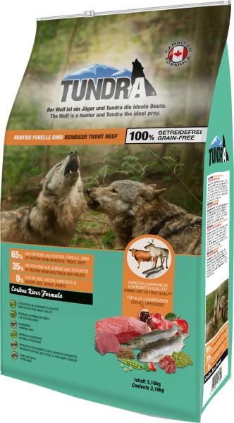Tundra Deer Trout and Beef - Премиум суха храна за израснали кучета, без  зърно, с еленско , пъстърва и говеждо месо, 3.18 кг Храна за кучета Цени,  оферти и мнения, списък с