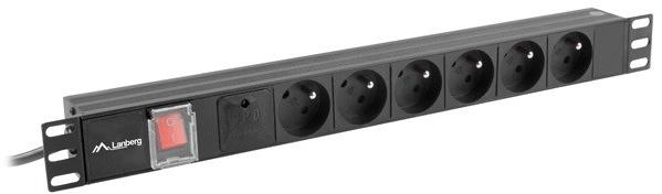 6 Plug 16A 2 m Switch (PDU-06E-0200-BK)