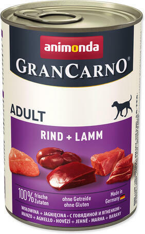 GranCarno Adult - Beef & Lamb 6x400 g