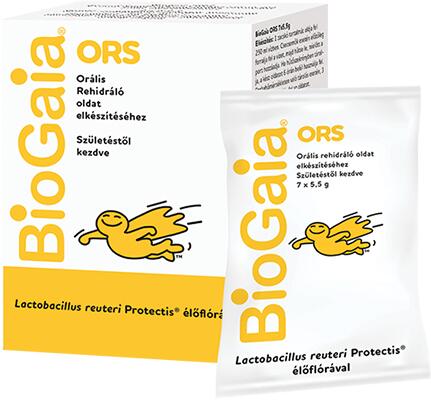 Vásárlás: BioGaia BioGaia ORS por orális rehidráló oldathoz 7x5, 5g  Táplálékkiegészítő árak összehasonlítása, BioGaia ORS por orális rehidráló  oldathoz 7 x 5 5 g boltok