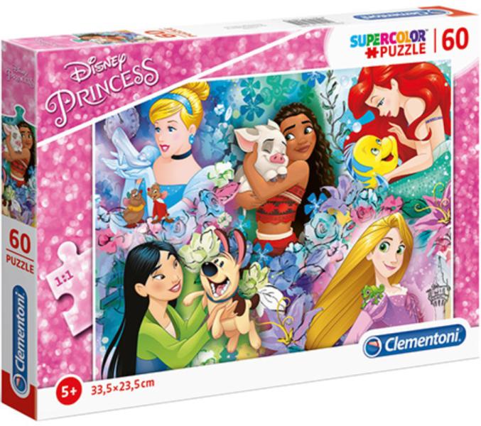 SuperColor - Disney Hercegnők és kedvenceik 60 db-os (26995)