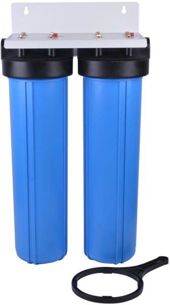 Nature Water Sistem de filtrare apa dublu corp Big Blue 20 inch filet 1  (Accesorii incalzire) - Preturi