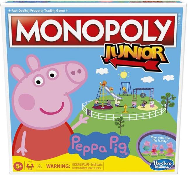 Vásárlás: Hasbro Monopoly Junior Peppa malac (F1656165) Társasjáték árak  összehasonlítása, Monopoly Junior Peppa malac F 1656165 boltok