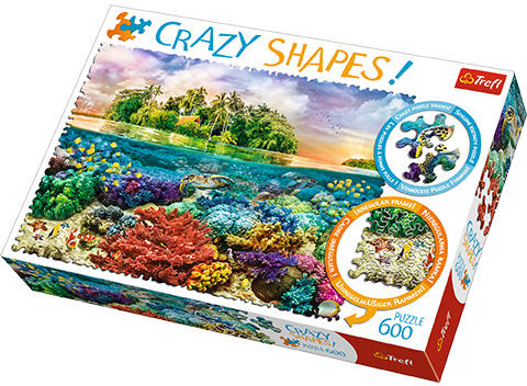 Vásárlás: Trefl Crazy Shapes - Trópusi sziget 600 db-os (11113) Puzzle árak  összehasonlítása, Crazy Shapes Trópusi sziget 600 db os 11113 boltok