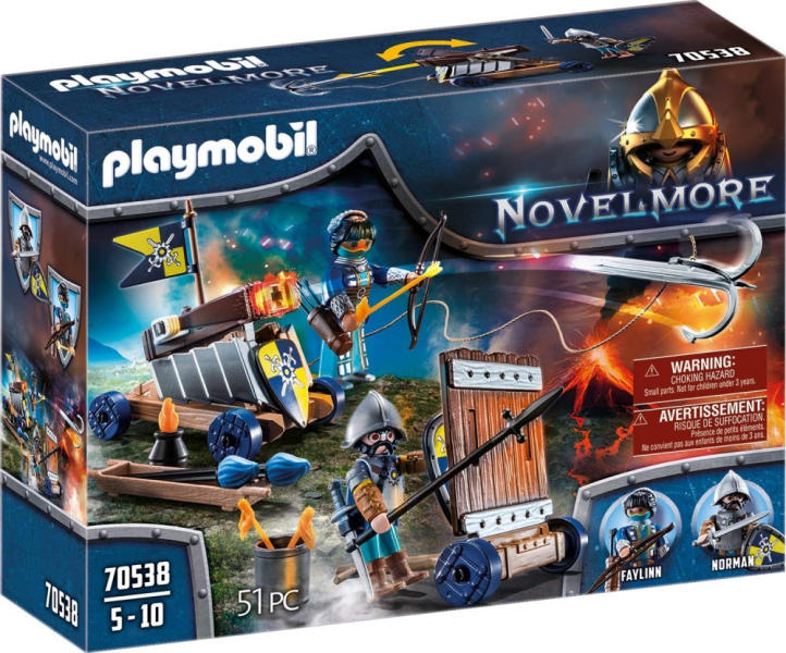 Vásárlás: Playmobil Novelmore ostromcsapat (70538) Playmobil árak  összehasonlítása, Novelmore ostromcsapat 70538 boltok