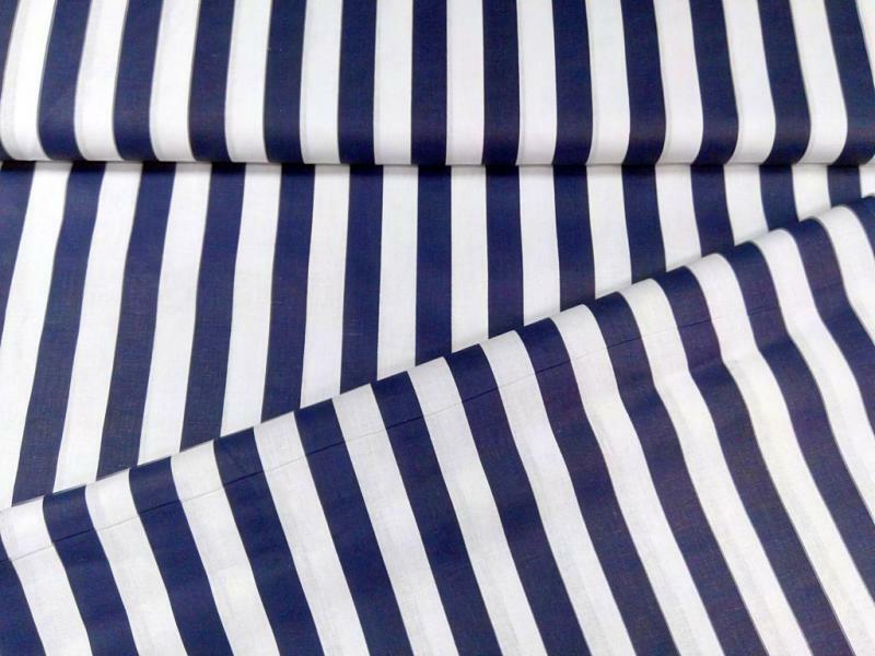 Vásárlás: Pamut vászon kék-fehér csíkos 140 cm széles Méteráru árak  összehasonlítása, Pamut vászon kék fehér csíkos 140 cm széles boltok