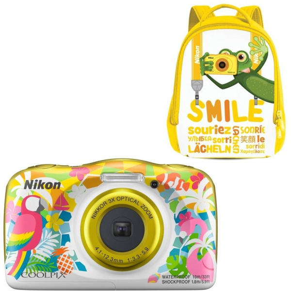 Nikon CoolPix W150 Hawaii Smile Backpack kit (VQA114K001) Aparat foto  Preturi, Nikon CoolPix W150 Hawaii Smile Backpack kit (VQA114K001) aparate  foto digital oferte