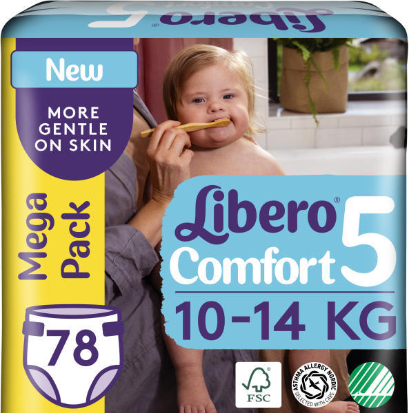 Vásárlás: Libero Comfort 5 Maxi Plus (10-14kg) 78db Pelenka árak  összehasonlítása, Comfort 5 Maxi Plus 10 14 kg 78 db boltok