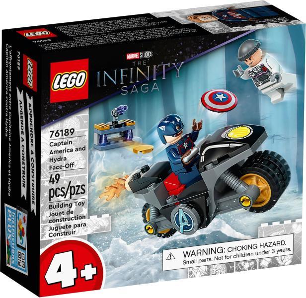 Marvel - Amerika Kapitány és Hydra szemtől szemben (76189)