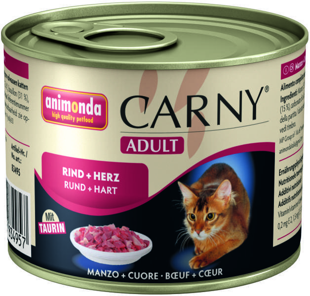 Carny Adult beef & heart 200 g