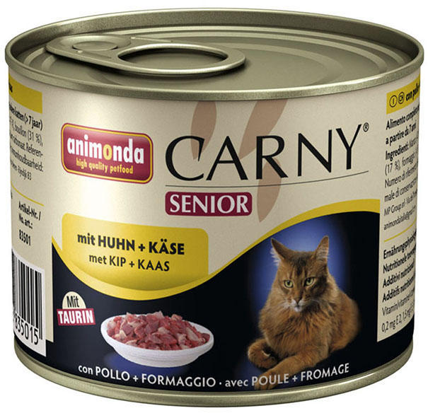 Carny Senior beef, chicken & cheese 200 g