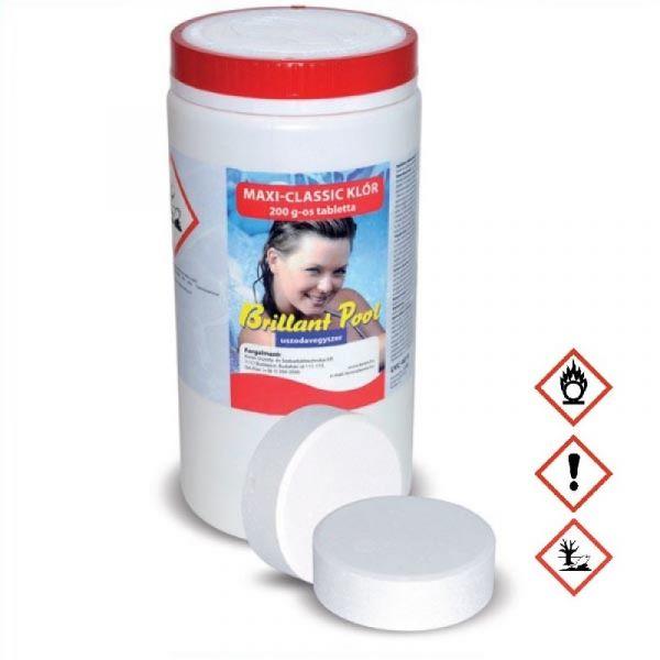 Maxi-Classic klórtabletta 1 kg (UVC-401)