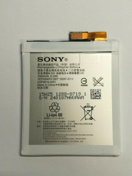 Sony Xperia M4 Aqua E2303 AGPB014-A001 72 órás gyári akkumulátor 2400mAh  vásárlás, olcsó Sony Mobiltelefon akkumulátor árak, akciók
