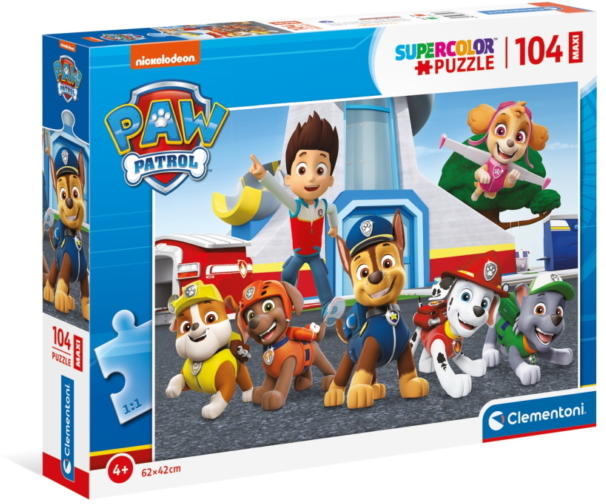 SuperColor - Mancs őrjárat maxi puzzle 104 db-os (23753)