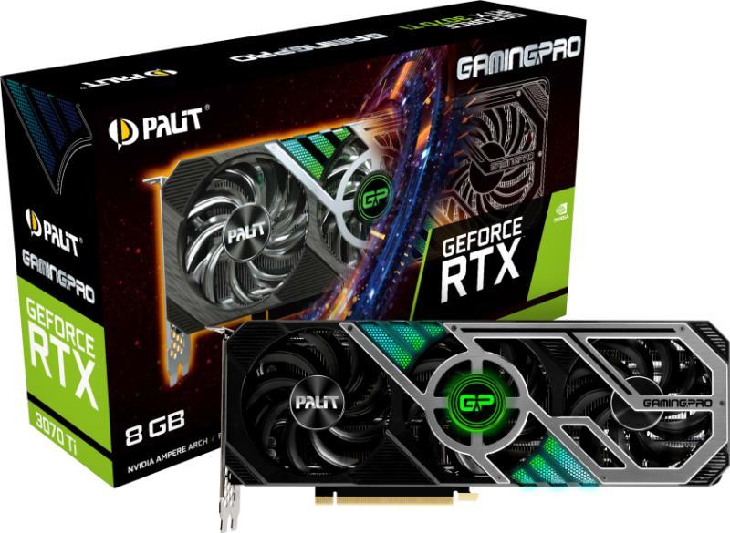 Vásárlás: Palit GeForce GamingPro RTX 3070 Ti 8GB GDDR6X 256bit  (NED307T019P2-1046A) Videokártya - Árukereső.hu