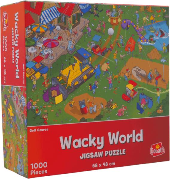 Vásárlás: Goliath Wacky World puzzle, 1000 db-os - Golf tanfolyam  (919243006) Puzzle árak összehasonlítása, Wacky World puzzle 1000 db os  Golf tanfolyam 919243006 boltok