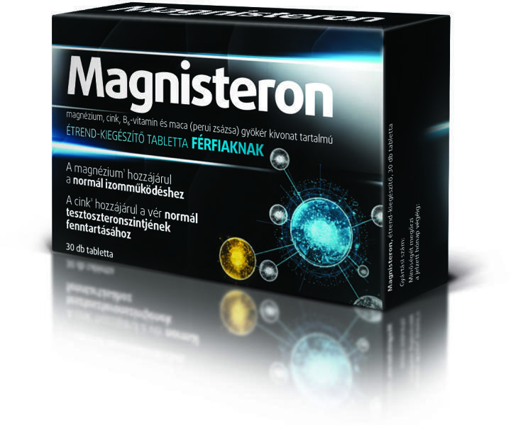 Vásárlás: Magnisteron Magnézium tabletta férfiaknak 30db Táplálékkiegészítő  árak összehasonlítása, Magnézium tabletta férfiaknak 30 db boltok