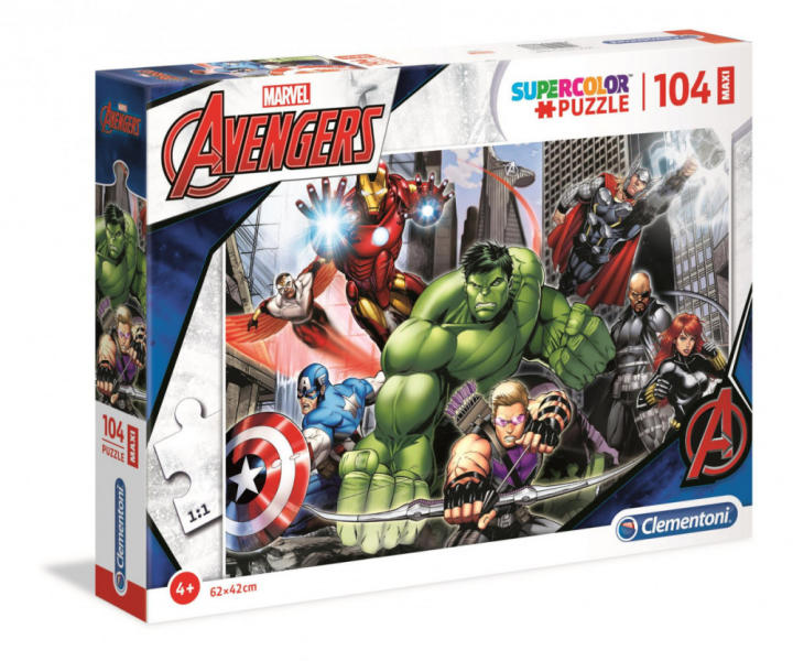SuperColor - Avengers maxi puzzle 104 db-os (23688)