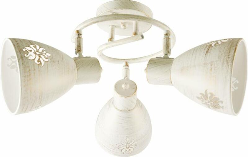 Vásárlás: Klausen FUNNEL - Klausen - 3 búrás vintage fehér mennyezeti lámpa  - üveg/fém - antik fehér - IP20 - 3xE27, 3x11W (LY-3426) Fali- és mennyezeti  lámpa, csillár árak összehasonlítása, FUNNEL Klausen