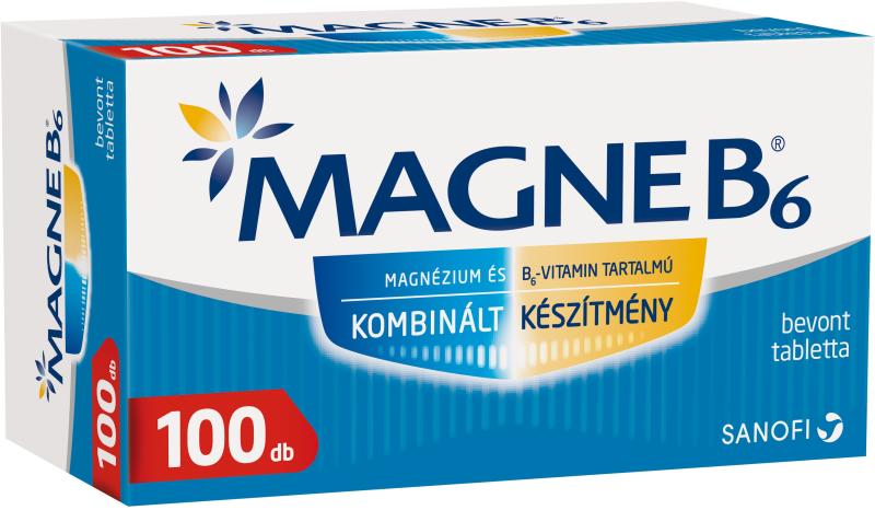 Sanofi Magne B6 bevont tabletta 100db Táplálékkiegészítő összehasonlítása, Magne B 6 bevont tabletta 100 db boltok