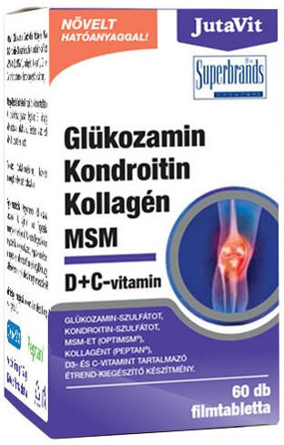 Glükozamin+Kondroitin+Kollagén+MSM+D+C filmtabletta 60 db