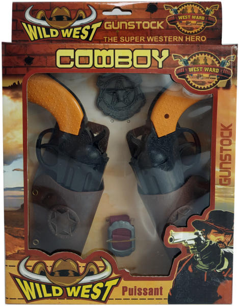 Cowboy páros pisztoly készlet 10219