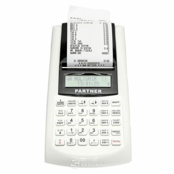 Partner Casa de marcat portabila Partner 200 WiFi cu acumulator (Conectare  - Bluetooth Extern) (Casa de inregistrare) - Preturi