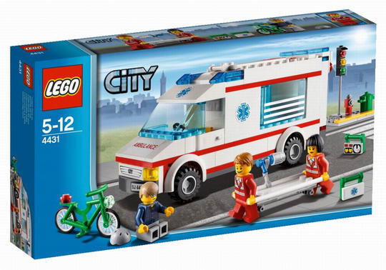 Vásárlás: LEGO® City Mentőautó 4431 LEGO árak összehasonlítása,  CityMentőautó4431 boltok