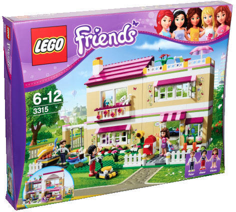 Vásárlás: LEGO® Friends - Olivia háza (3315) LEGO árak összehasonlítása, Friends  Olivia háza 3315 boltok