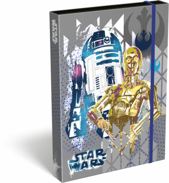 Vásárlás: Lizzy Card Füzetbox A/4 Star Wars Heroes Droids (19662101)  Irattartó, rendező árak összehasonlítása, Füzetbox A 4 Star Wars Heroes  Droids 19662101 boltok