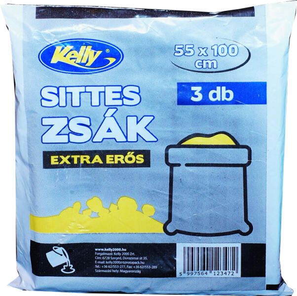 Extra erős sittes zsák 3db
