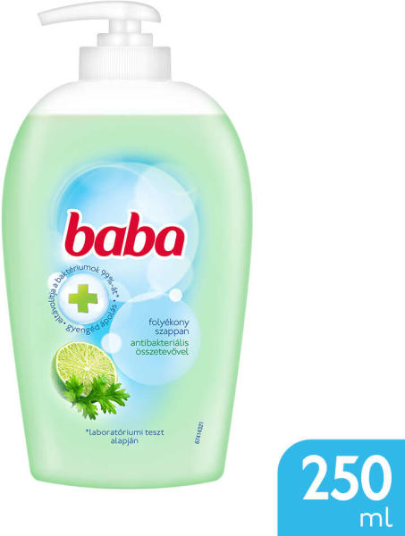 Vásárlás: Baba Folyékony Szappan Antibakteriális Lime 250ml Szappan, folyékony  szappan árak összehasonlítása, Folyékony Szappan Antibakteriális Lime 250  ml boltok