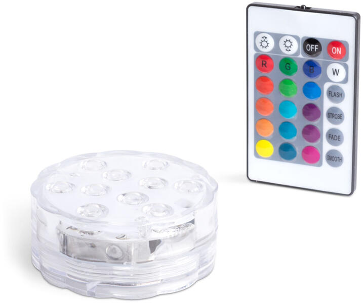RGB LED vízálló medence világítás távirányítóval (55852B)