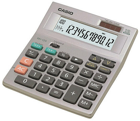MJ-120TG/D számológép asztali 12 számjegy