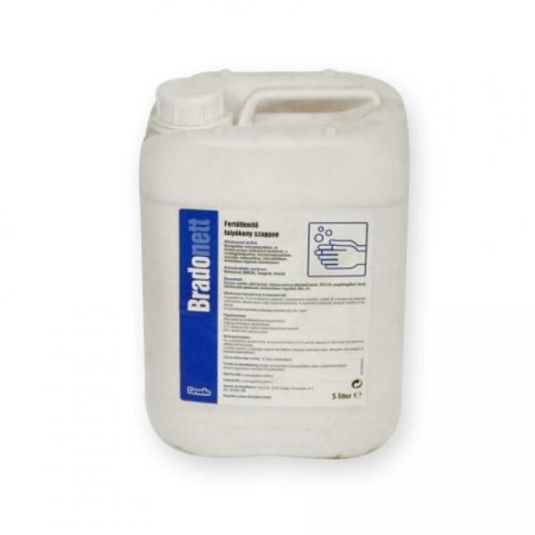Vásárlás: Bradonett fertőtlenítő folyékony szappan 5l (Egységár: 8.298 Ft +  ÁFA / db. ) Kézfertőtlenítő árak összehasonlítása, fertőtlenítő folyékony  szappan 5 l Egységár 8 298 Ft ÁFA db boltok