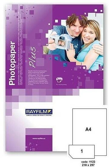 RayFilm R0231 1123C A4 inkjet matt fotópapír 120gr. 20 ív fotópapír  vásárlás, olcsó RayFilm R0231 1123C A4 inkjet matt fotópapír 120gr. 20 ív  árak, fotopapír akciók
