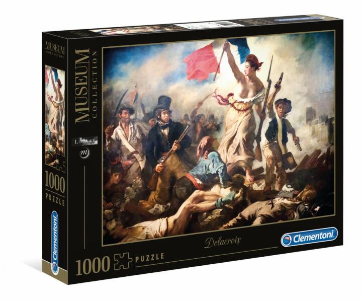 Eugene Delacroix - A Szabadság vezeti a népet 1000 db-os (39549)