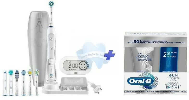 Oral-B PRO 6000 + Intensive Care elektromos fogkefe vásárlás, olcsó Oral-B  PRO 6000 + Intensive Care elektromos fogkefe árak, akciók