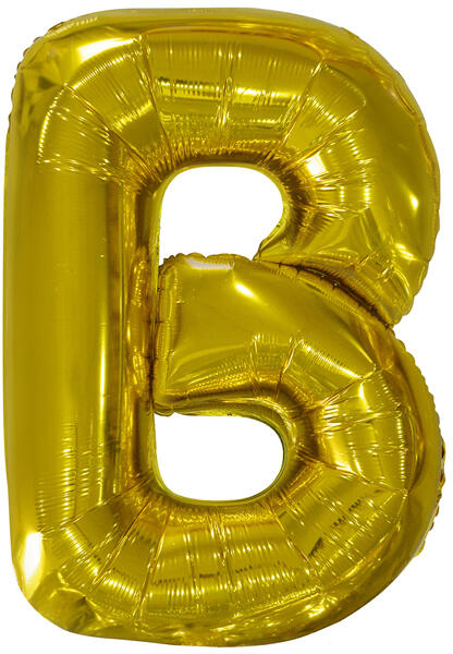 Vásárlás: Riethmüller Fólia léggömb, "B" betű, arany, 86 cm Lufi árak  összehasonlítása, Fólia léggömb B betű arany 86 cm boltok