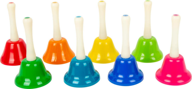 Vásárlás: Legler Csengettyű készlet színes harangok (11693) Játékhangszer  árak összehasonlítása, Csengettyű készlet színes harangok 11693 boltok
