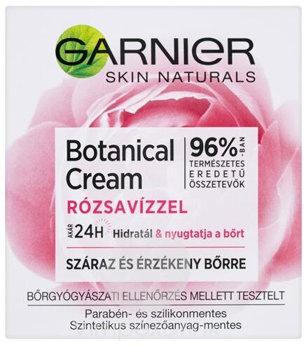 Botanical hidratáló krém rózsavízzel 50 ml