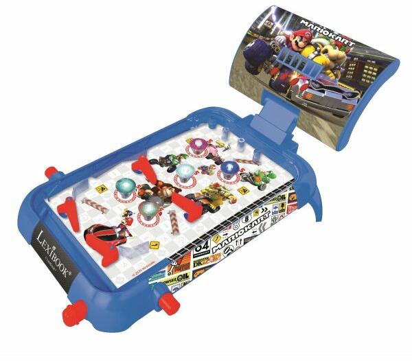 Super Mario Kart elektronikus flipper fényekkel és hangokkal (LEX-JG610NI)