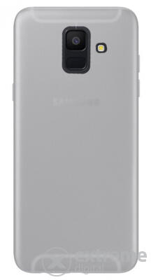 Samsung Galaxy A6 (2018) Silicone case silver (GP-77157)
