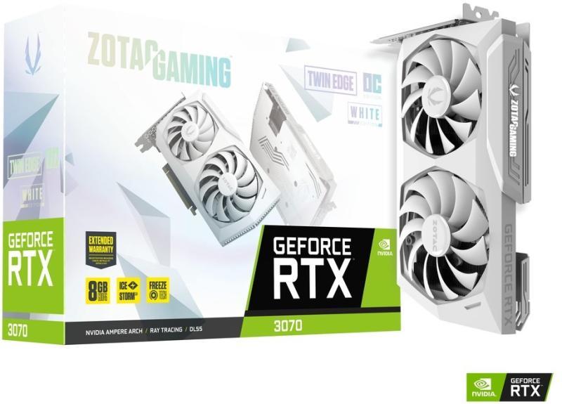 K*事様 ZOTAC GeForce RTX 3070 ZOTAC GeForce Twin Edge White RTX 3070 8GB OC GDDR6 (ZT-A30700J