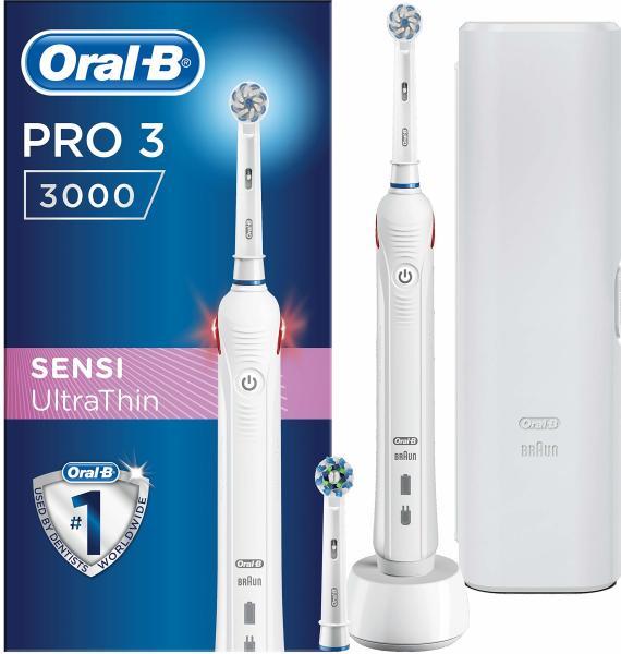 Oral-B PRO 3 3000 Gum Care elektromos fogkefe vásárlás, olcsó Oral-B PRO 3  3000 Gum Care elektromos fogkefe árak, akciók