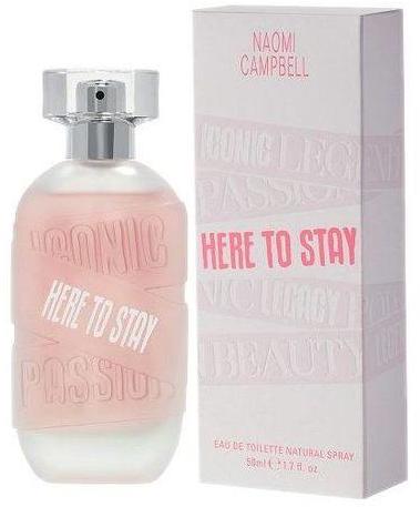 Eau De Parfum Naomi Campbell - 'Here To Stay' 30 Ml - Parfum Pour Femme - Flacon Neuf